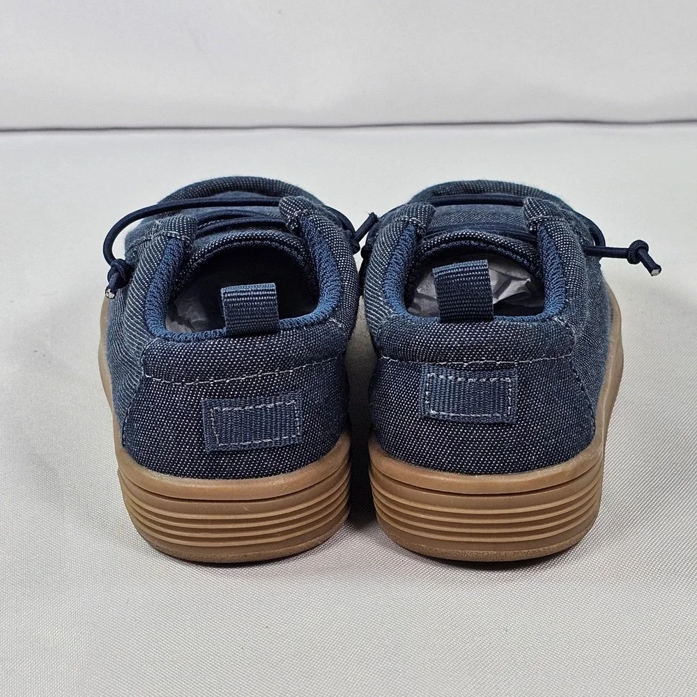 Baby Toddler GAP‎ Blue Denim Slip On Casual Shoes Size 8